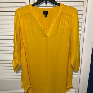 Yellow Worthington Blouse